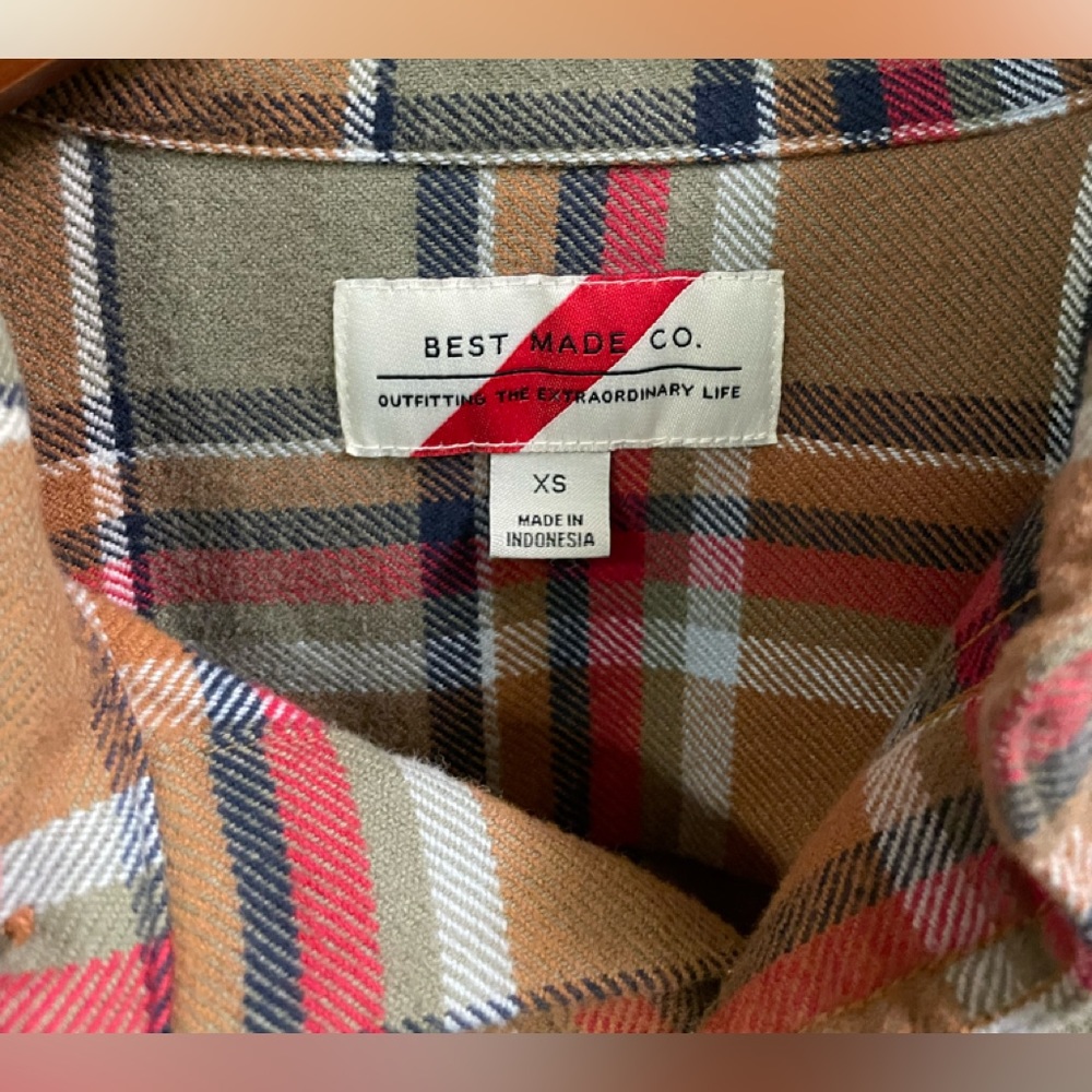 Best Made Co Flannel XS Worn Once!